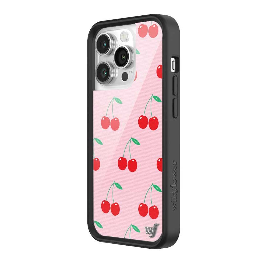 Pink Cherries iPhone Case