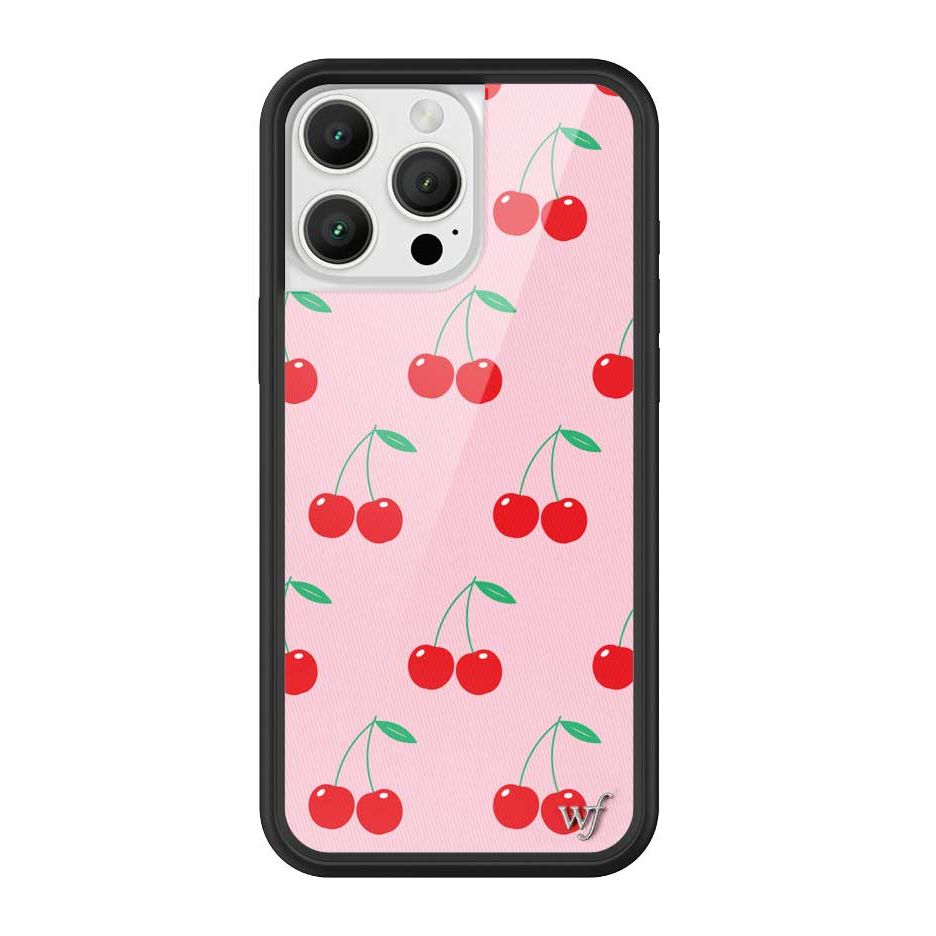 Pink Cherries iPhone Case