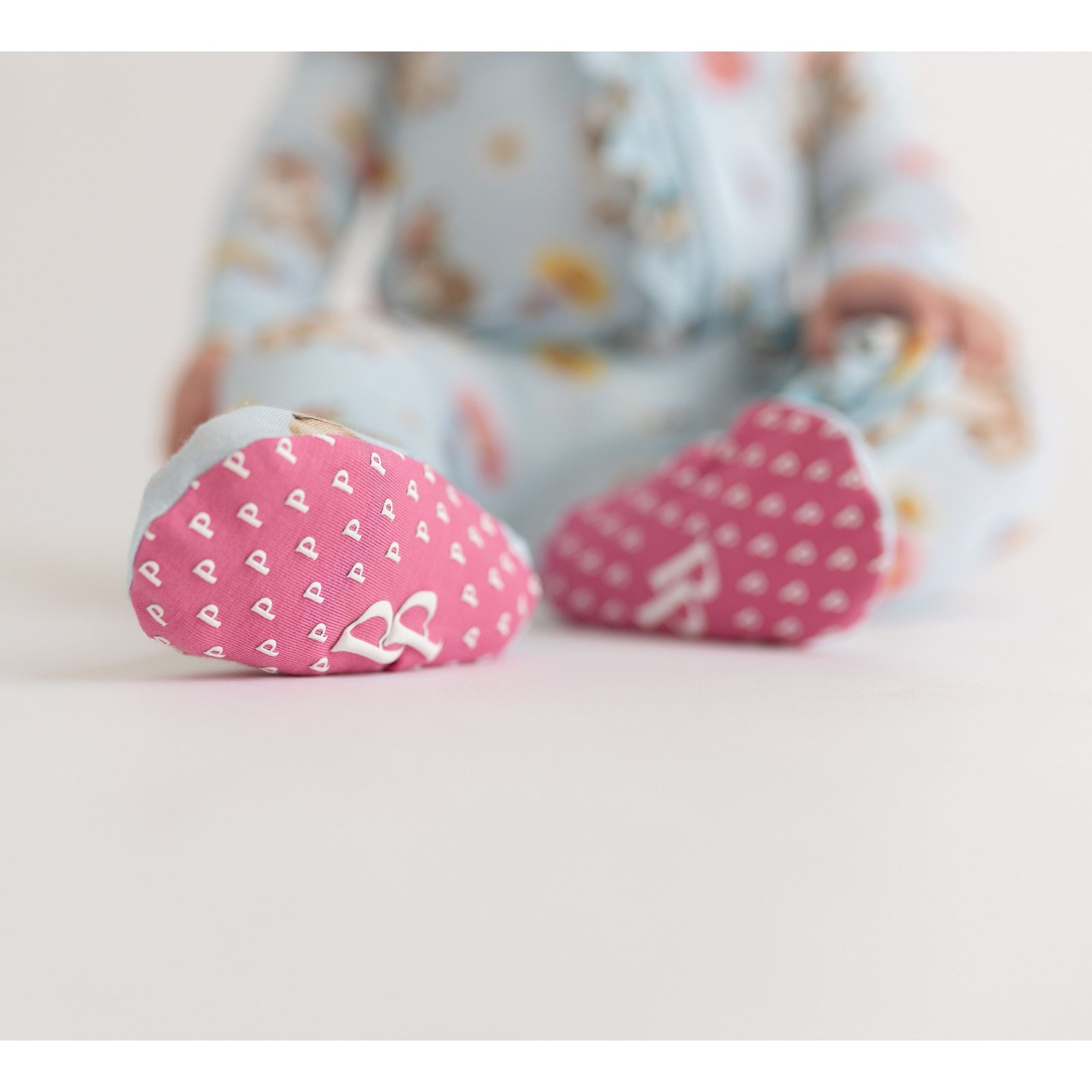 tinsley jane | footie ruffled zippered one piece