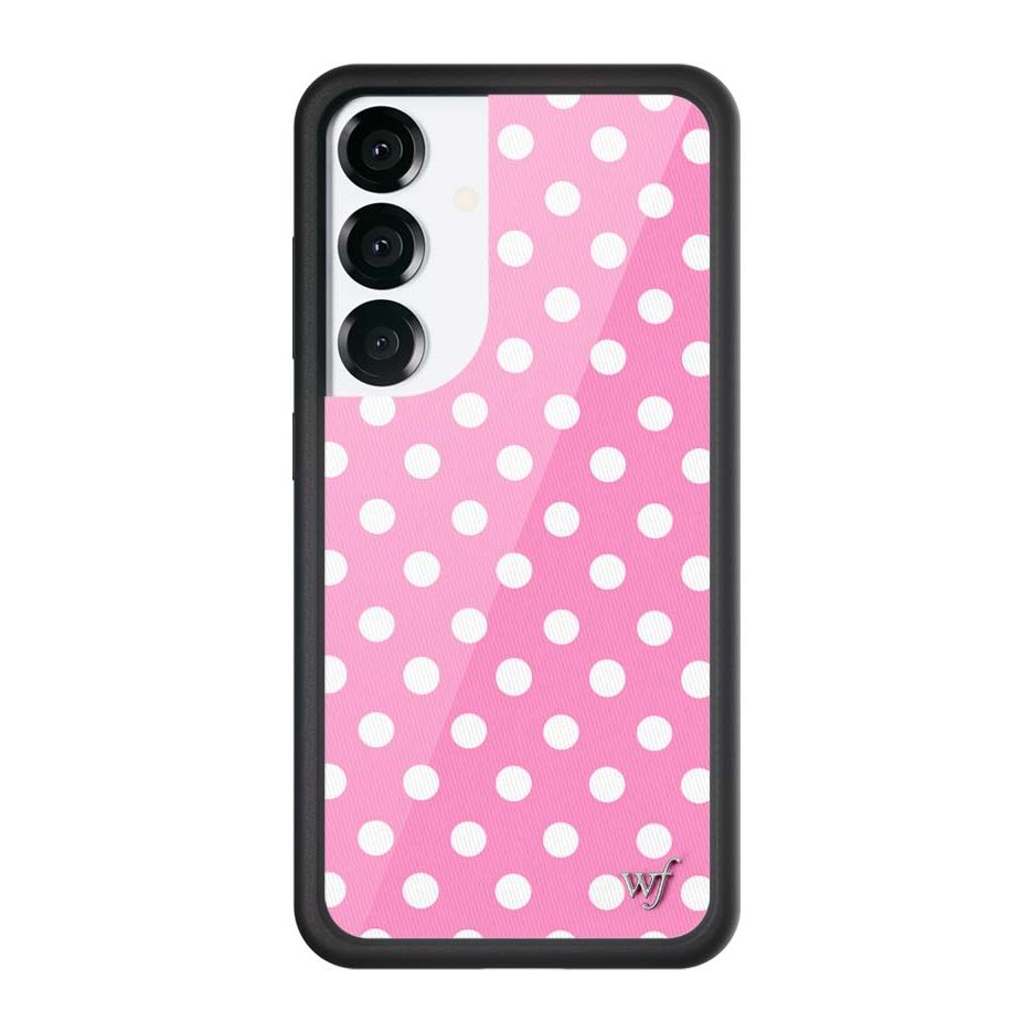 Polka Dot | Pink and White Samsung Galaxy Case