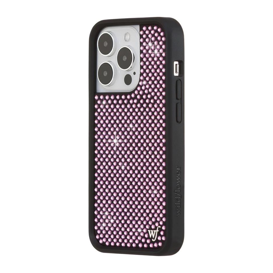 Rhinestone iPhone Case | Pink
