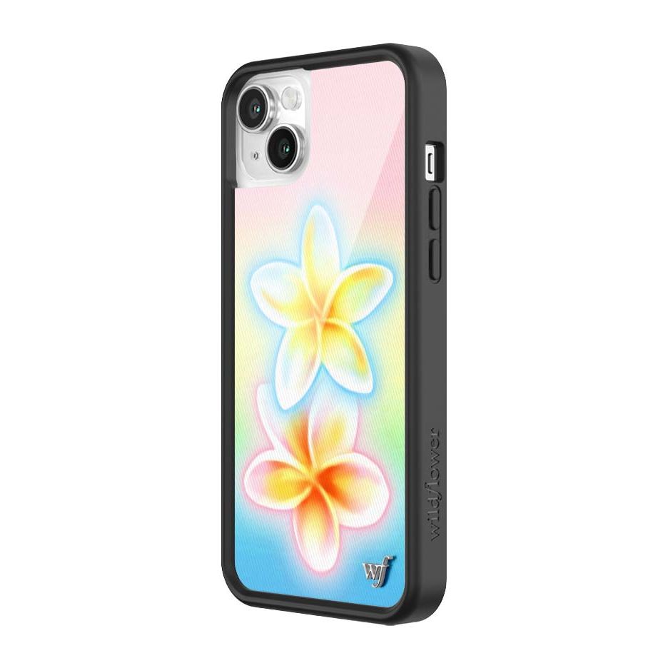 Pastel Plumeria iPhone Case
