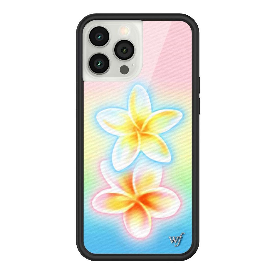 Pastel Plumeria iPhone Case