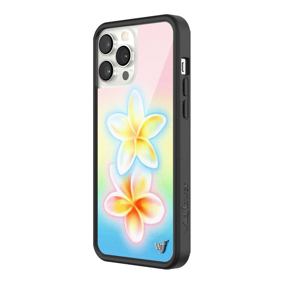 Pastel Plumeria iPhone Case