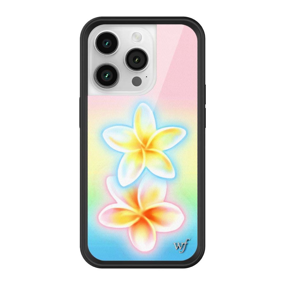 Pastel Plumeria iPhone Case