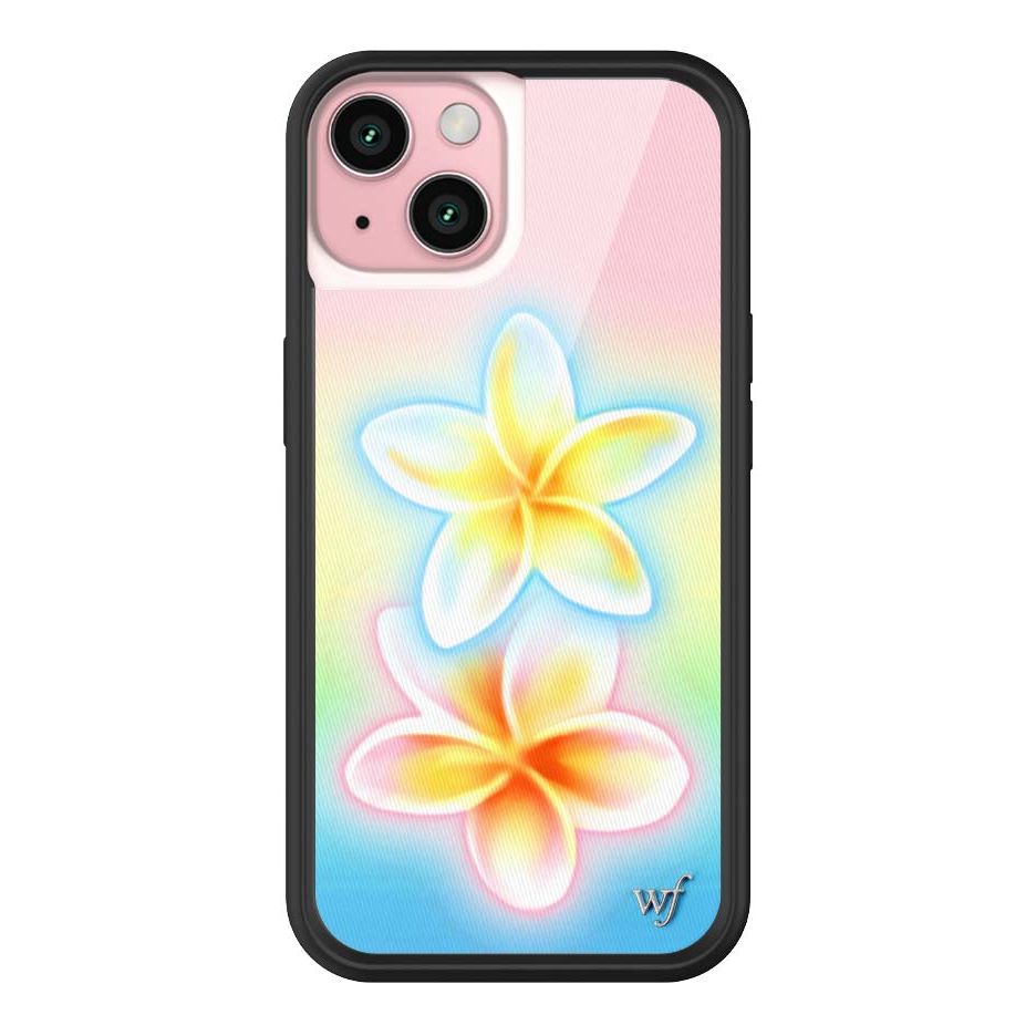 Pastel Plumeria iPhone Case