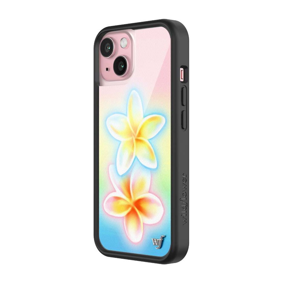 Pastel Plumeria iPhone Case