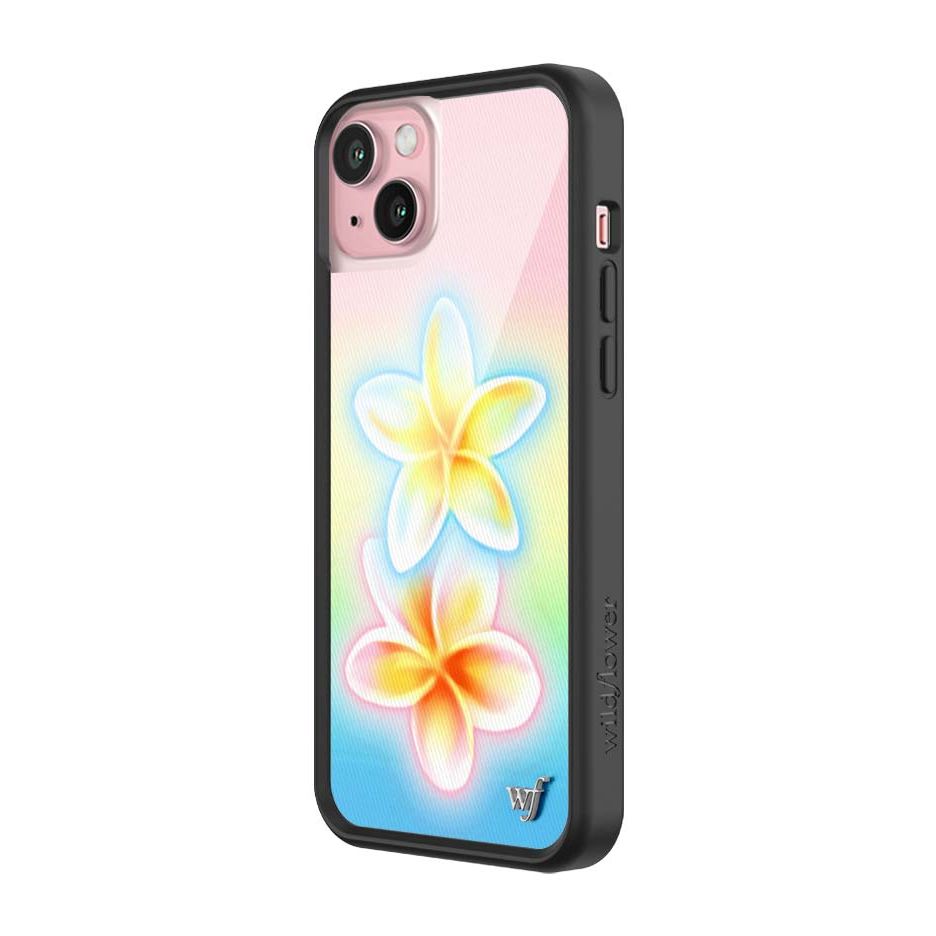 Pastel Plumeria iPhone Case