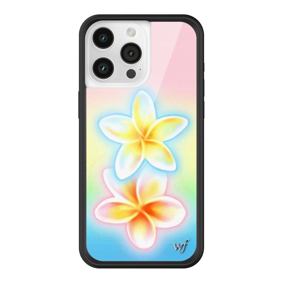 Pastel Plumeria iPhone Case