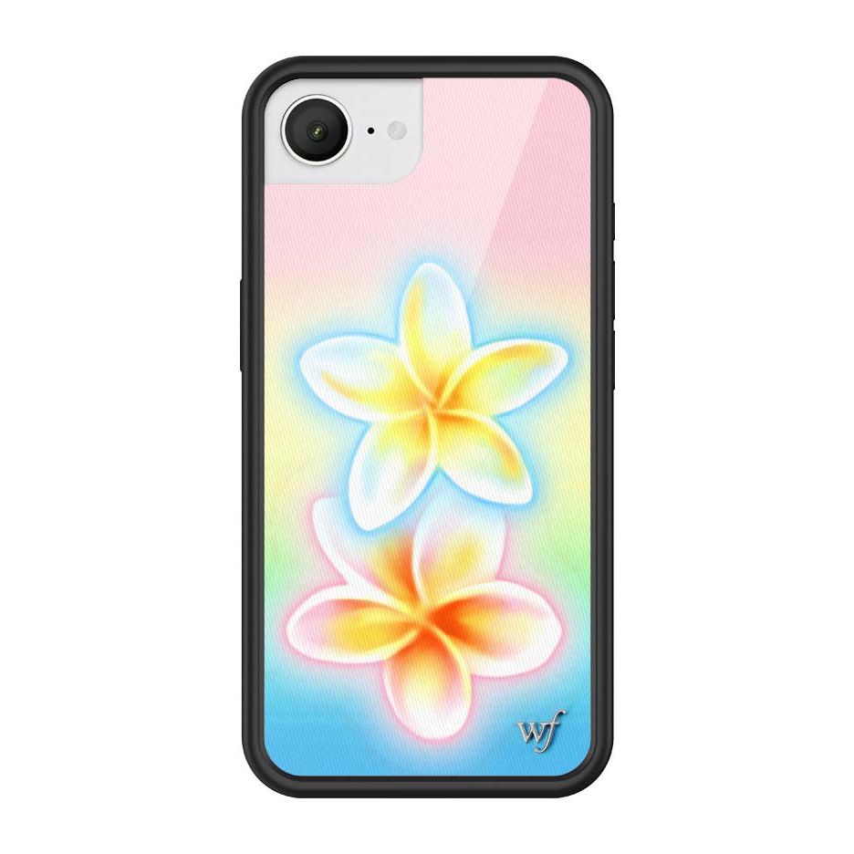 Pastel Plumeria iPhone Case