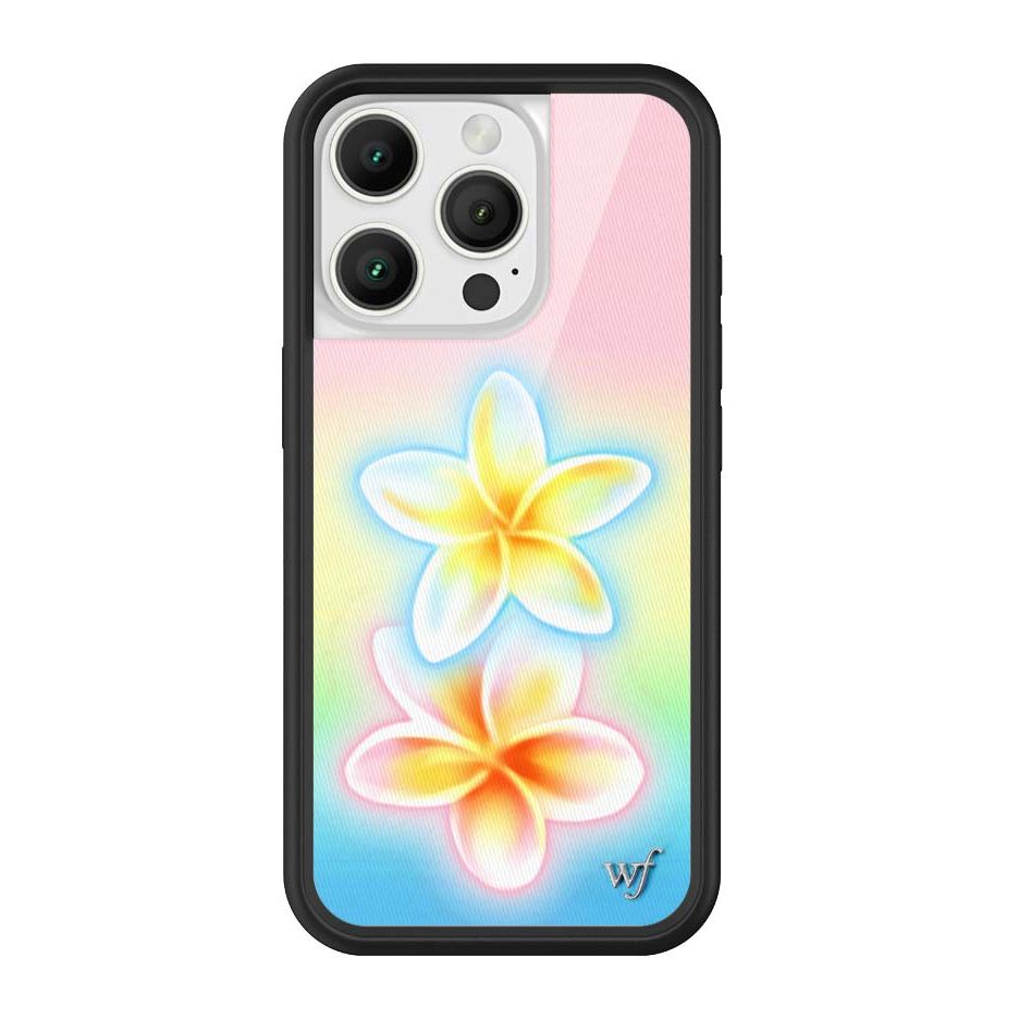 Pastel Plumeria iPhone Case