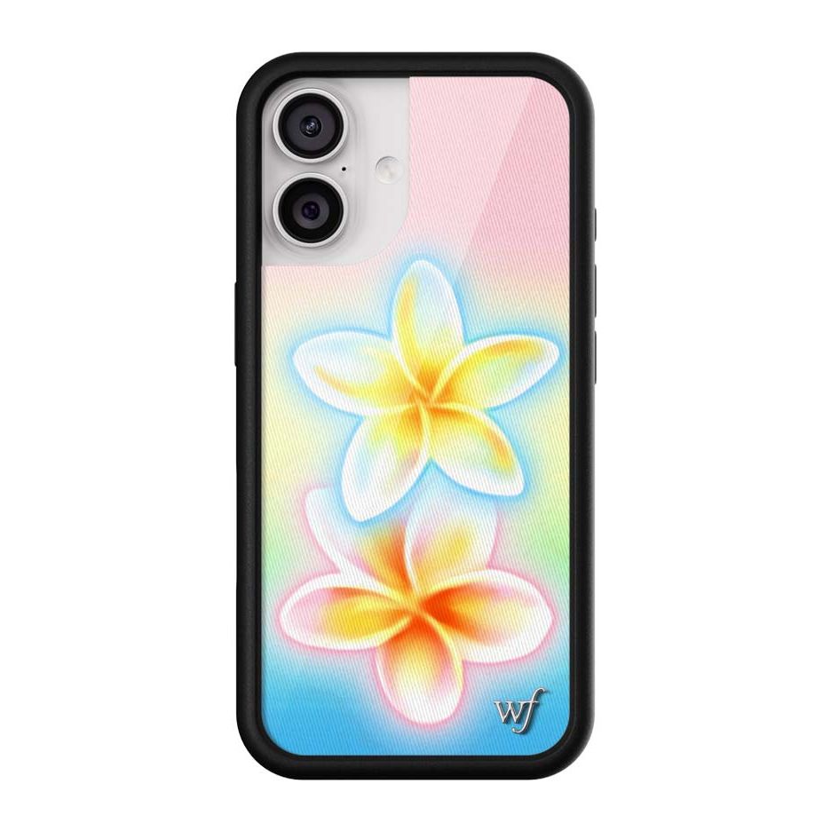 Pastel Plumeria iPhone Case