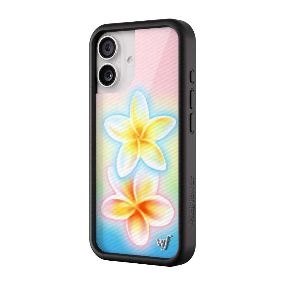 Pastel Plumeria iPhone Case
