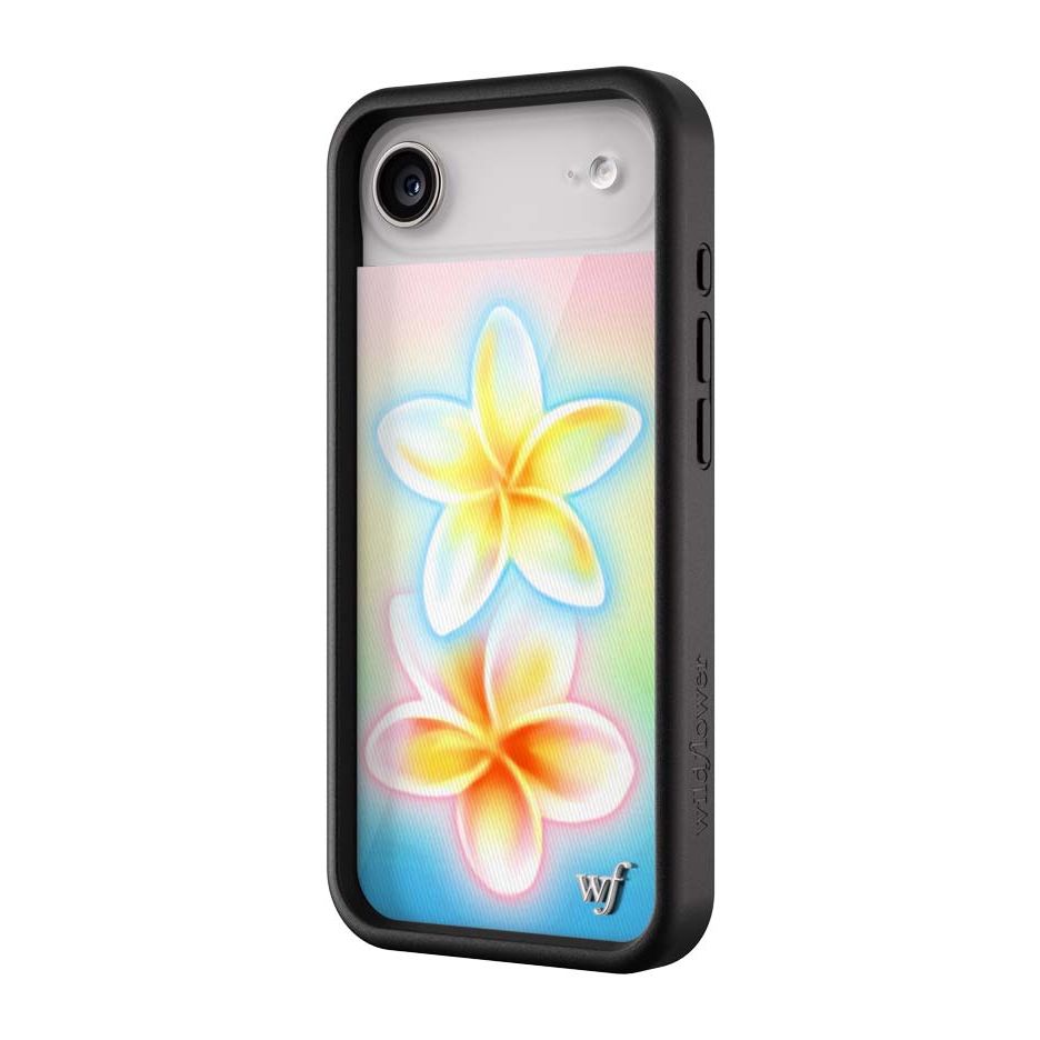 Pastel Plumeria iPhone Case