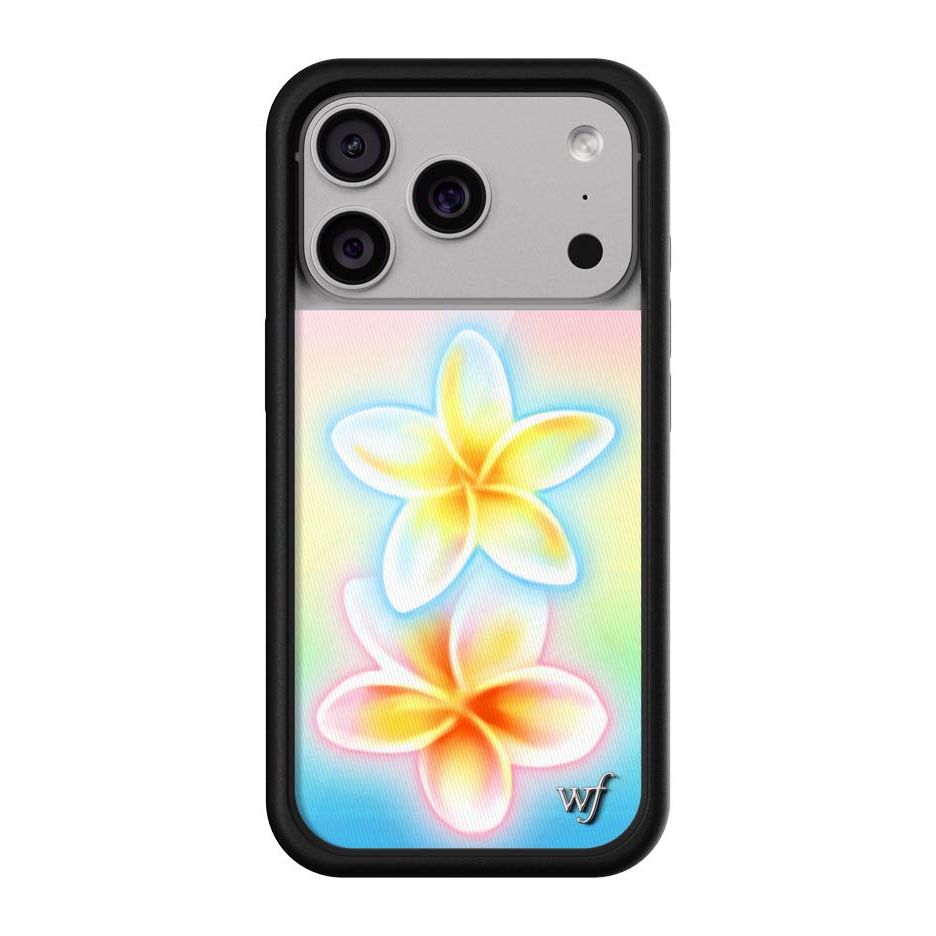 Pastel Plumeria iPhone Case