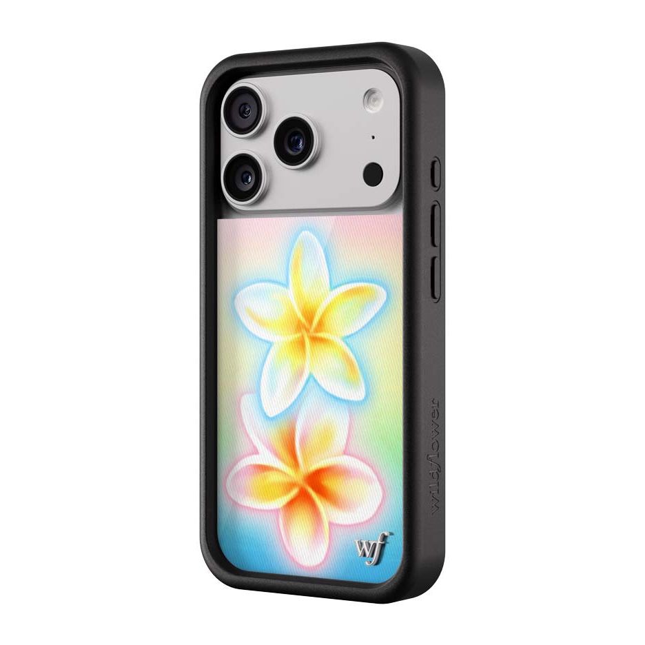 Pastel Plumeria iPhone Case