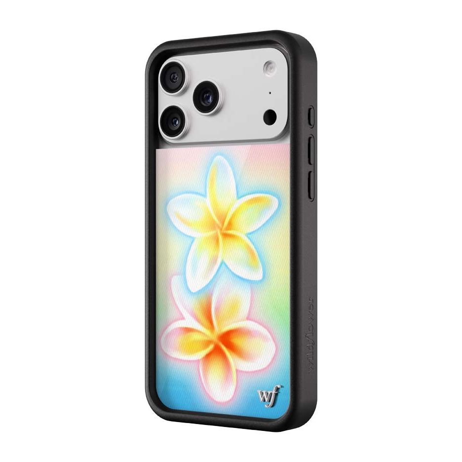 Pastel Plumeria iPhone Case