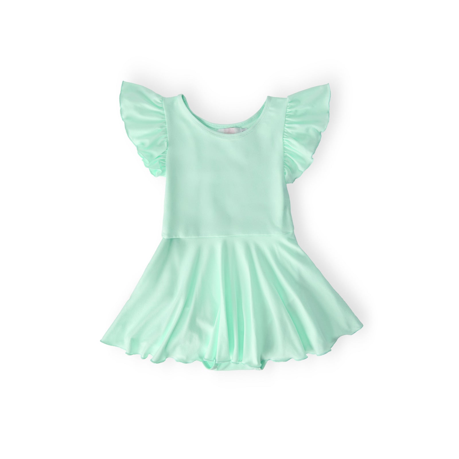 Pastel Green S/S Twirl Leotard