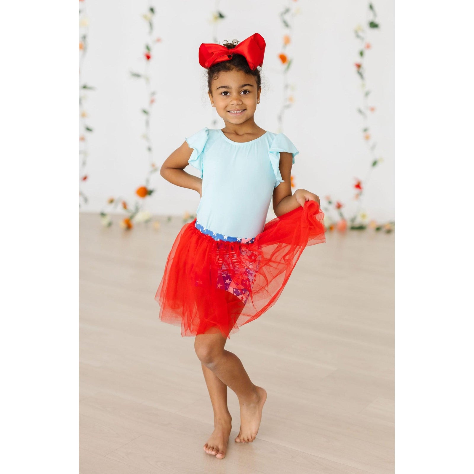 Patriotic Patchwork Tutu Shorts