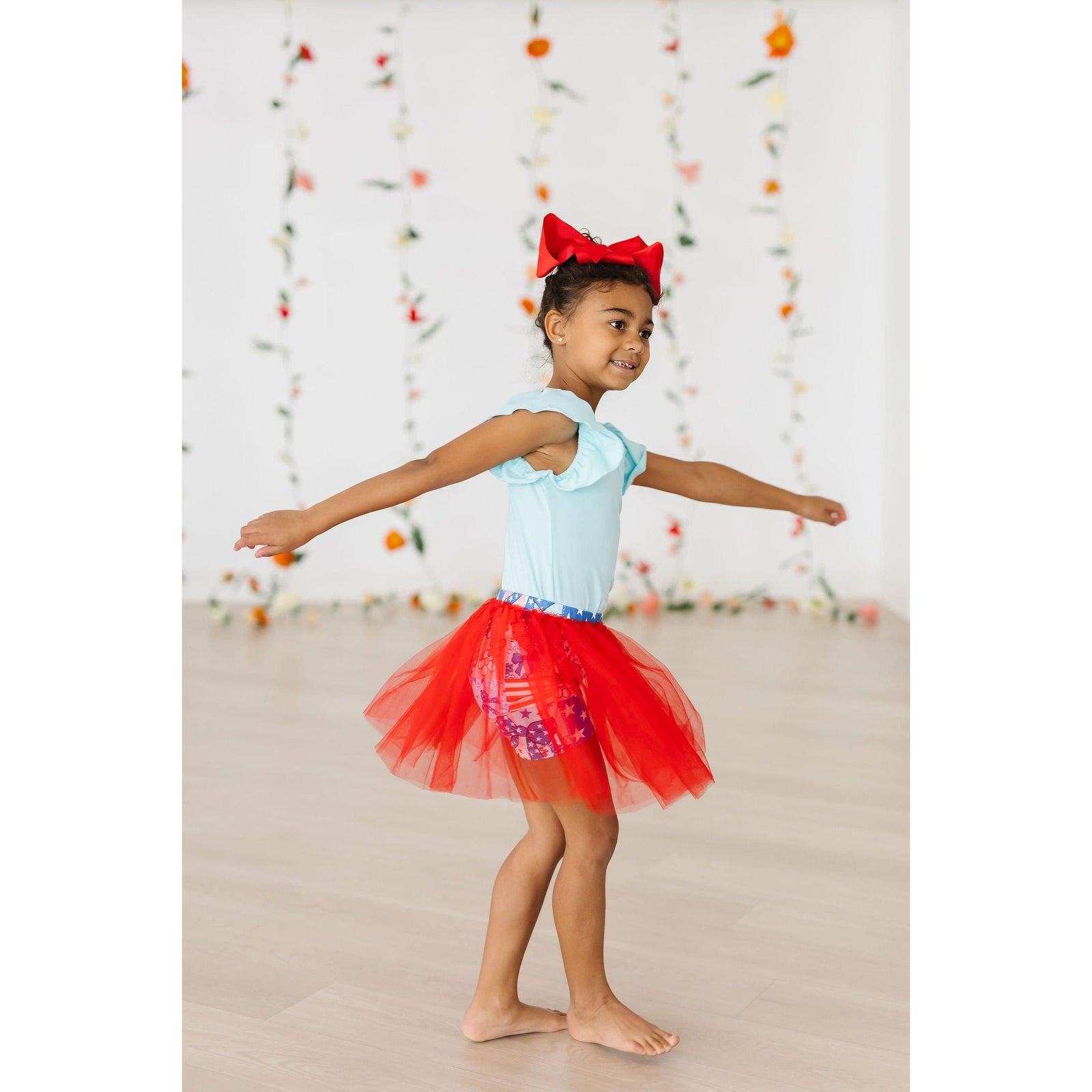 Patriotic Patchwork Tutu Shorts