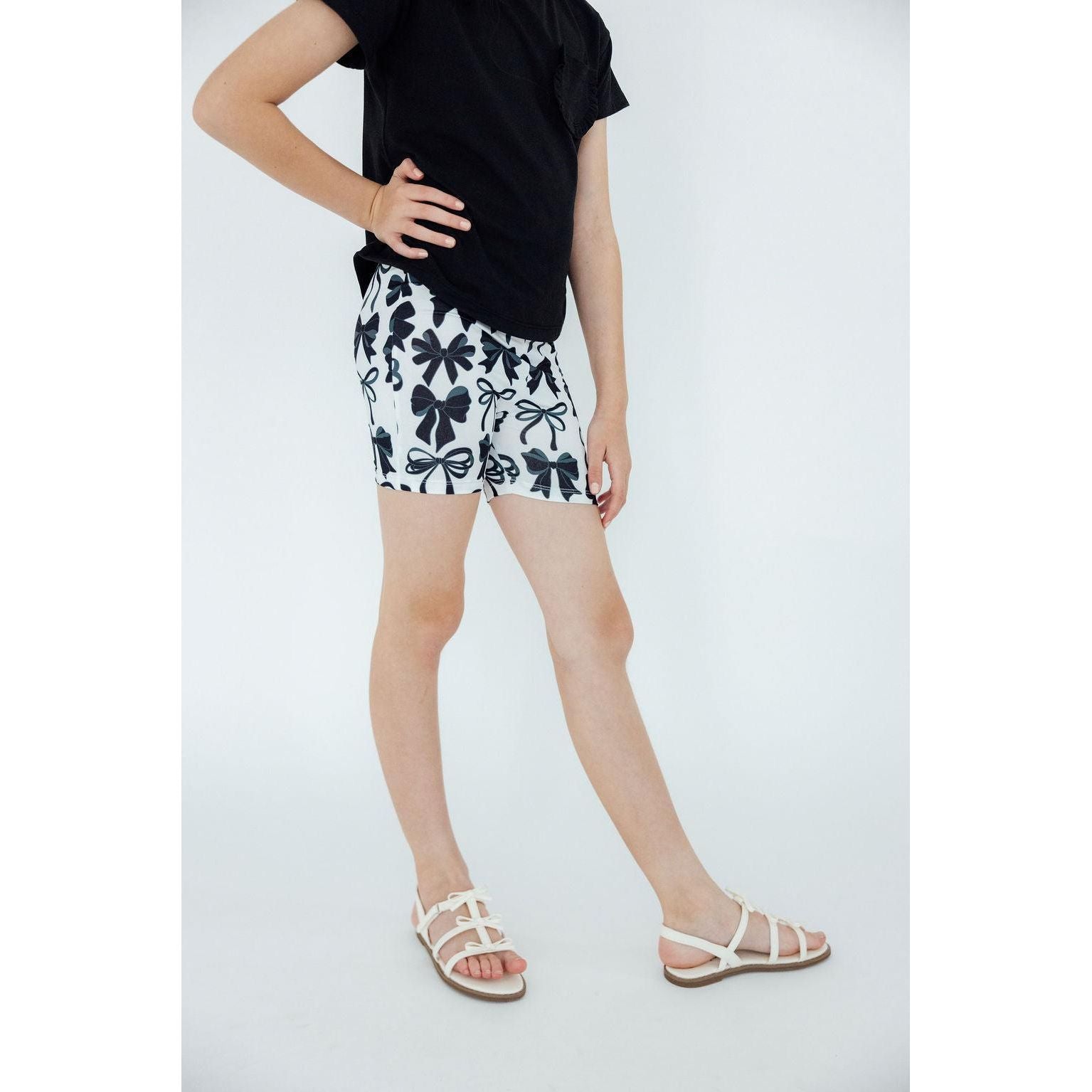 Perfectly Tied Twirl Shorts