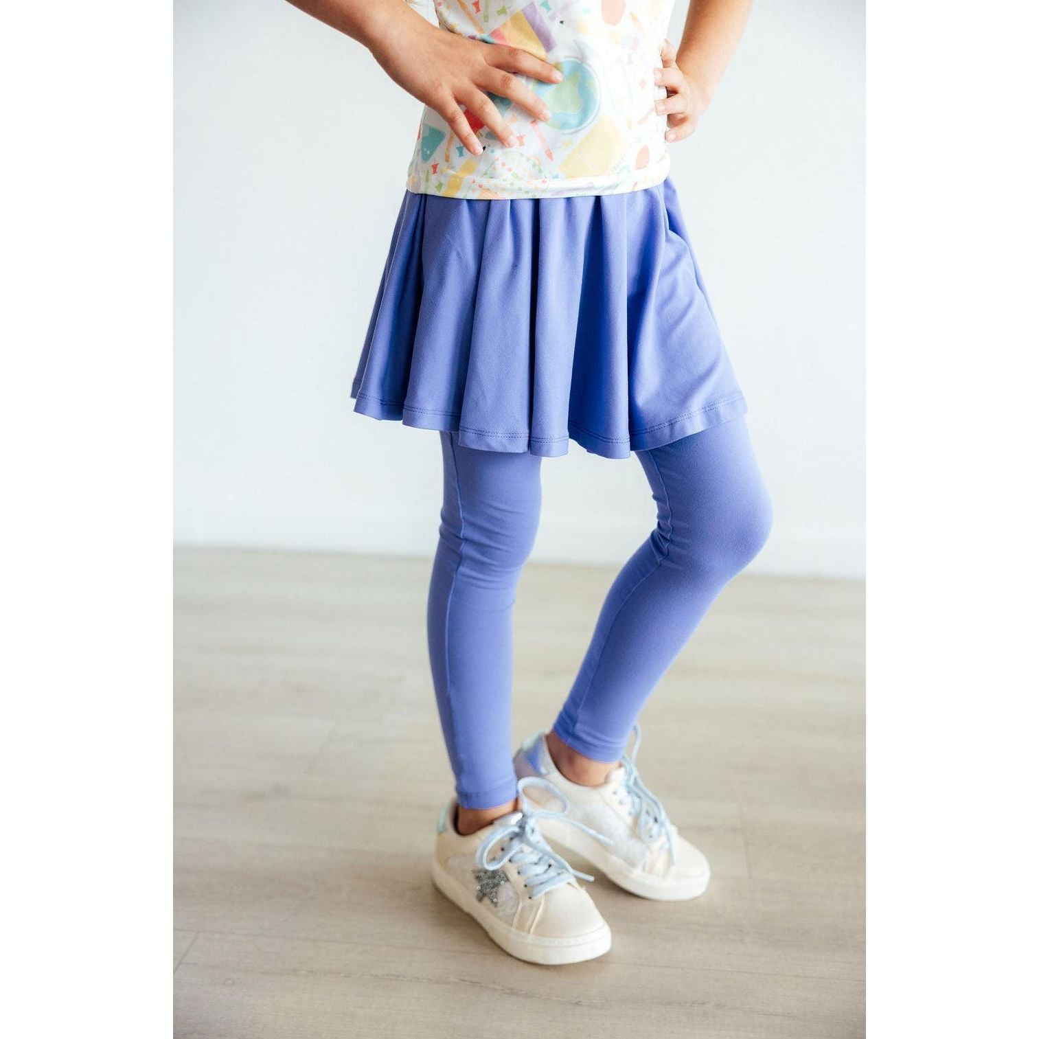 Periwinkle Twirl Skegging