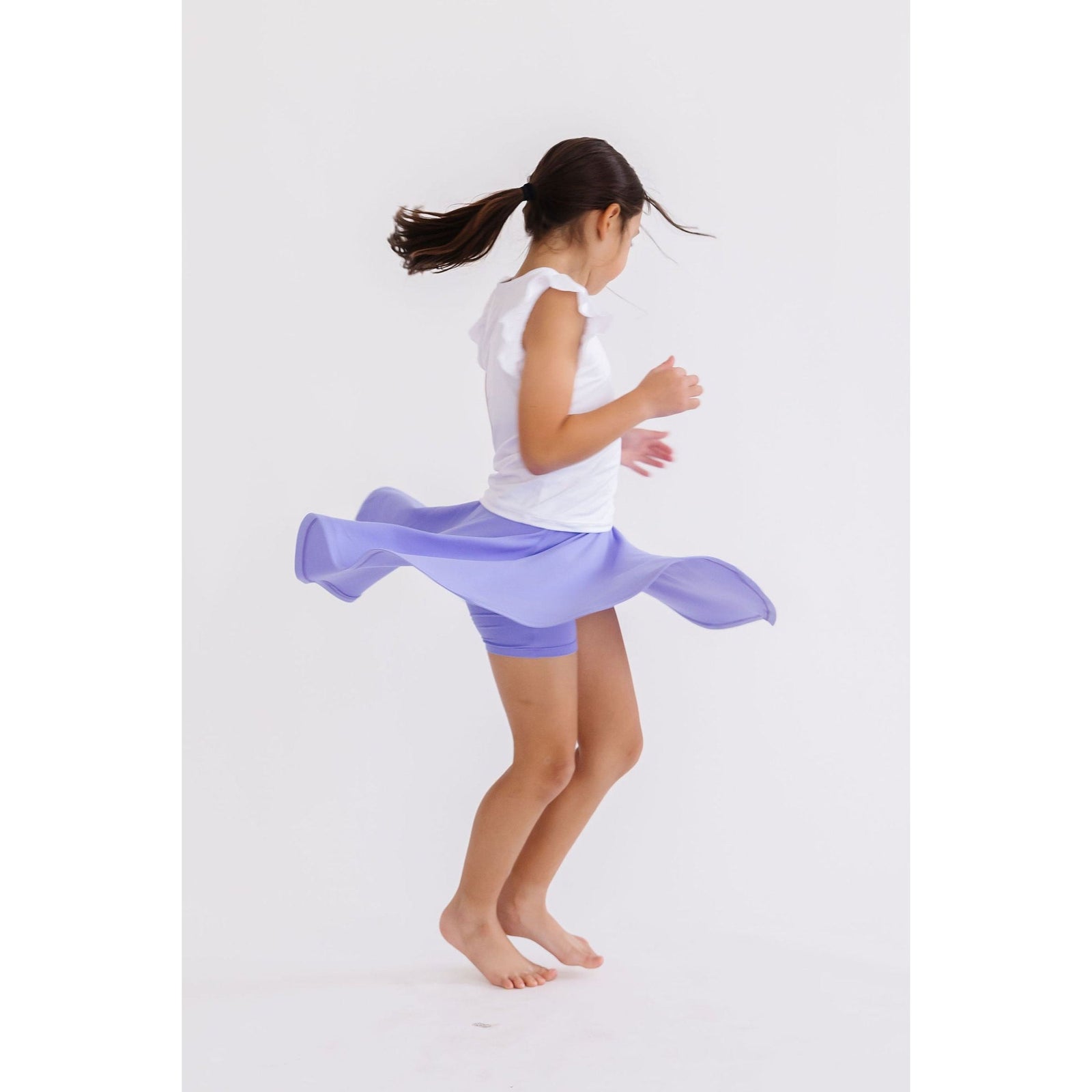 Periwinkle Twirl Skort