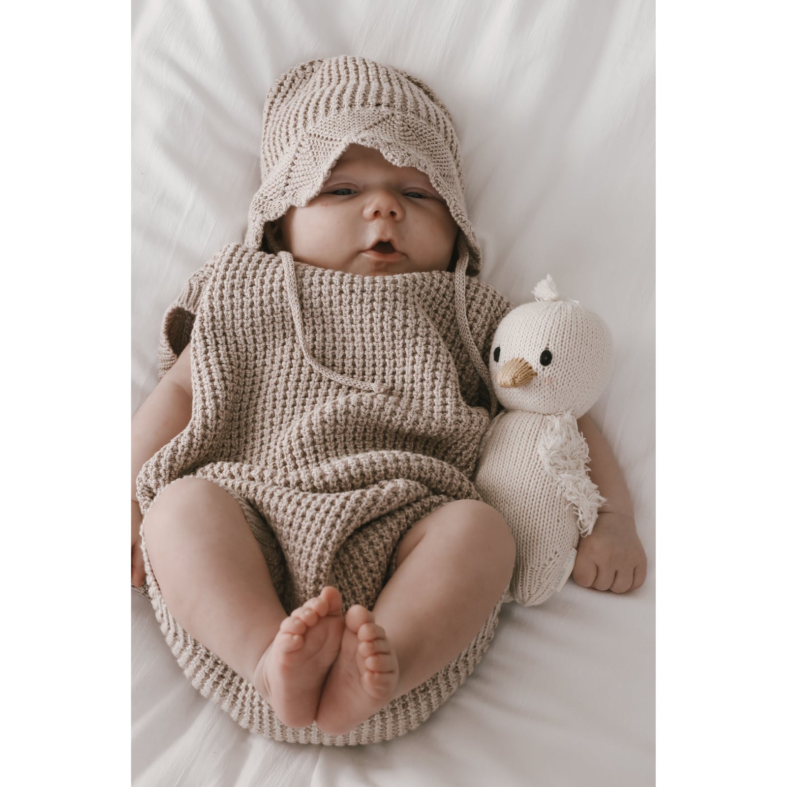Luna + Luca Summer Tank Set - Heather Beige