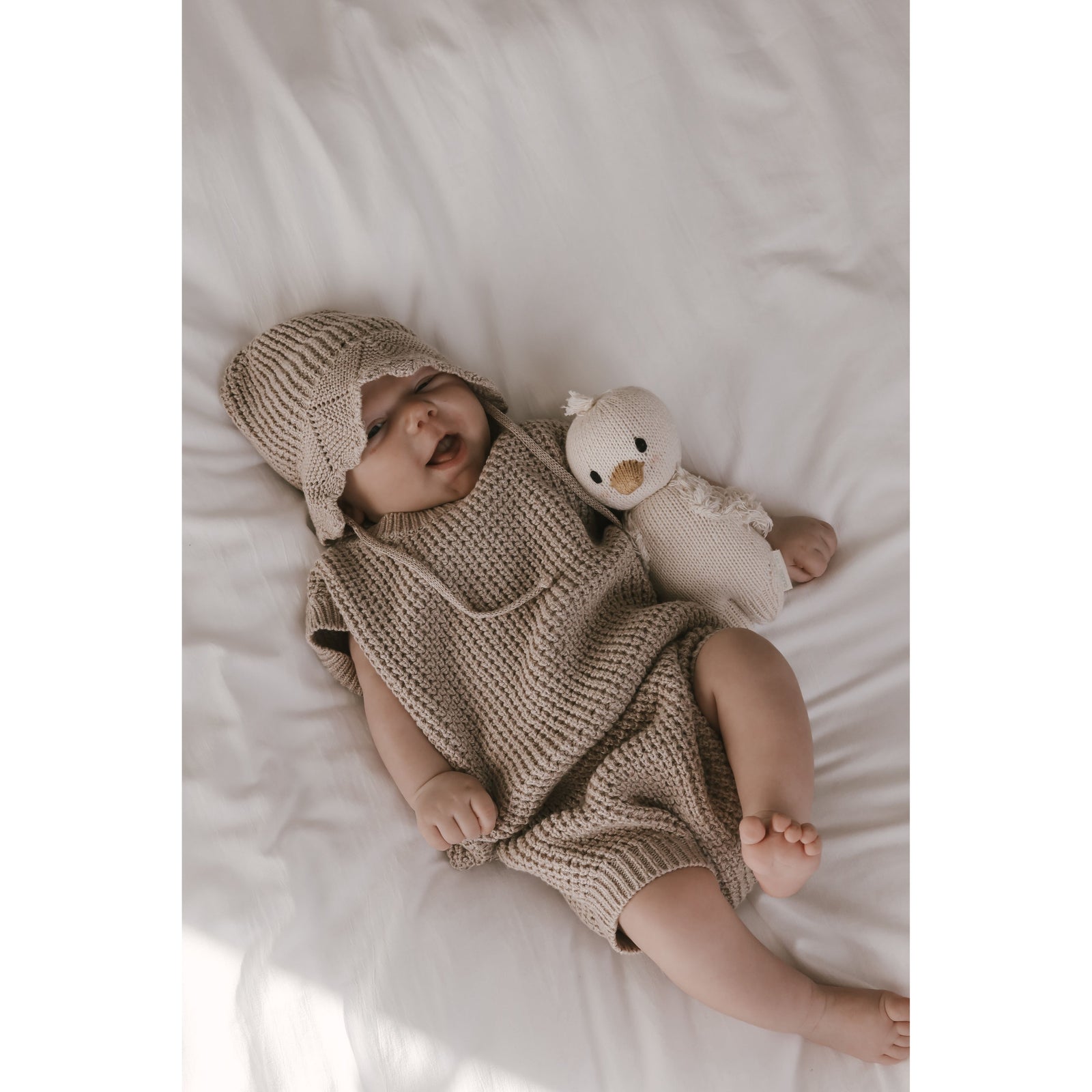 Luna + Luca Summer Tank Set - Heather Beige