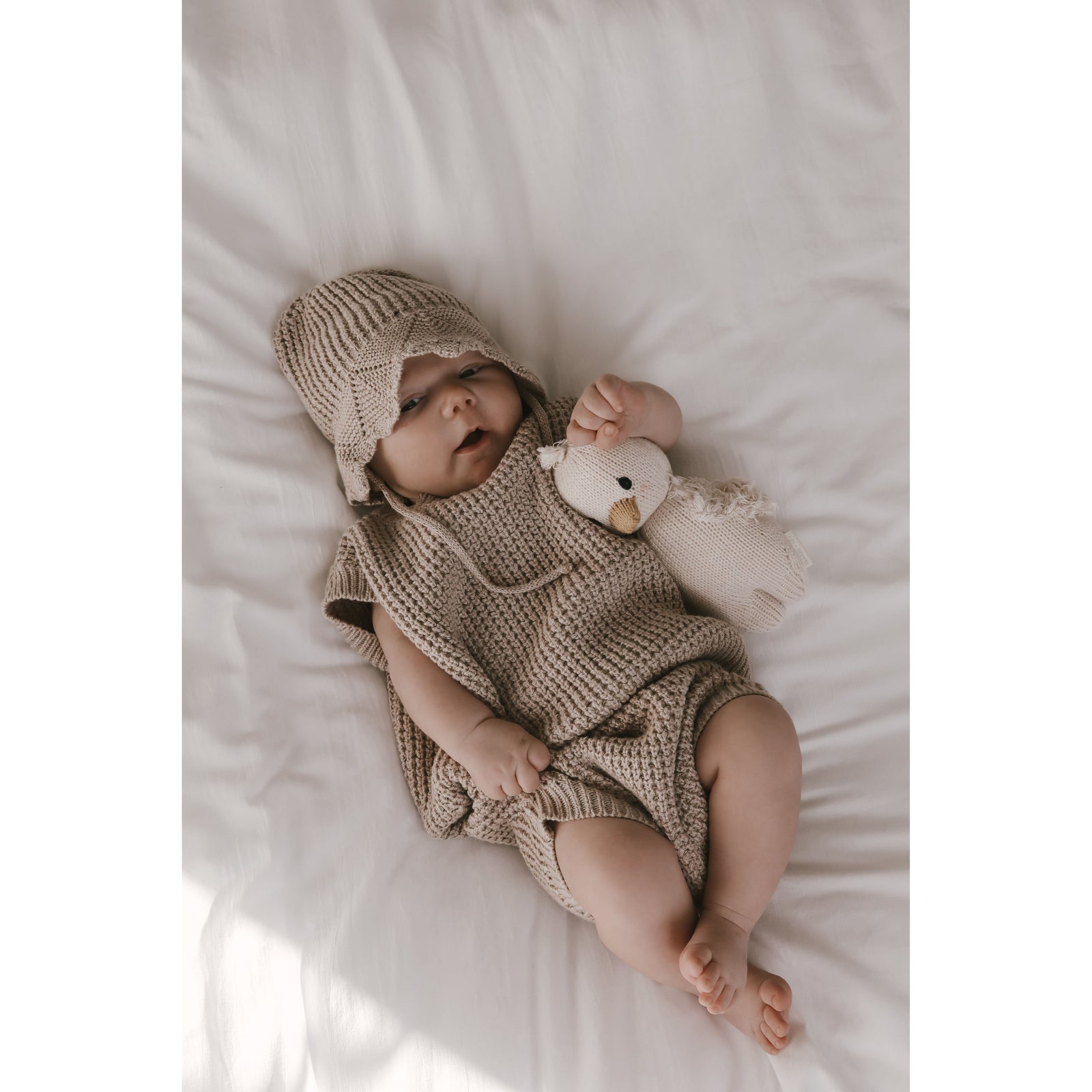 Luna + Luca Summer Tank Set - Heather Beige