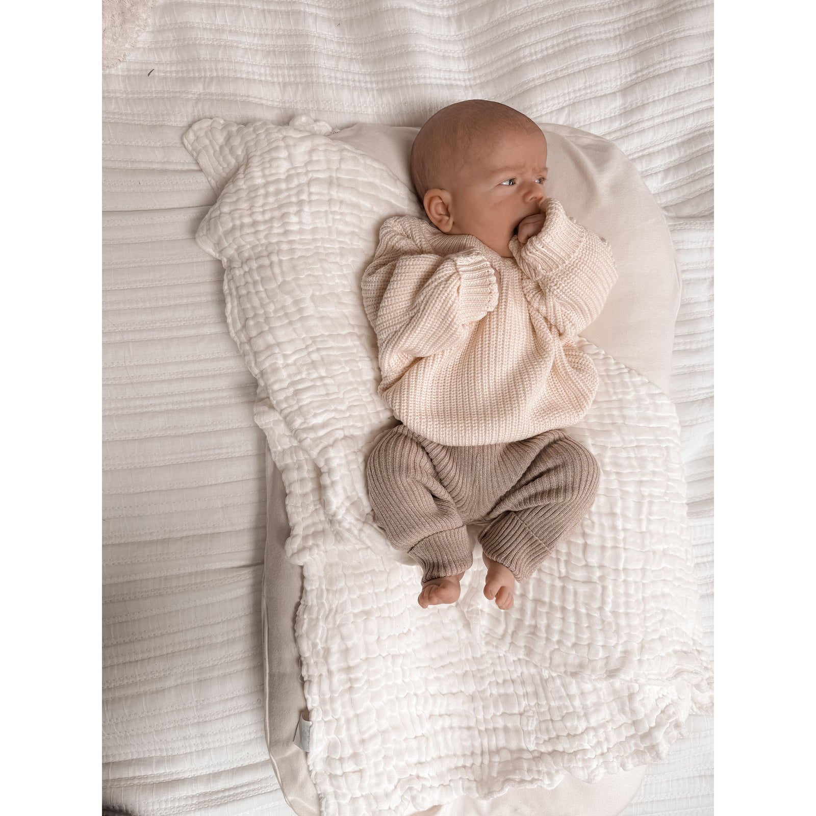 Chunky Knit Sweater - Cream