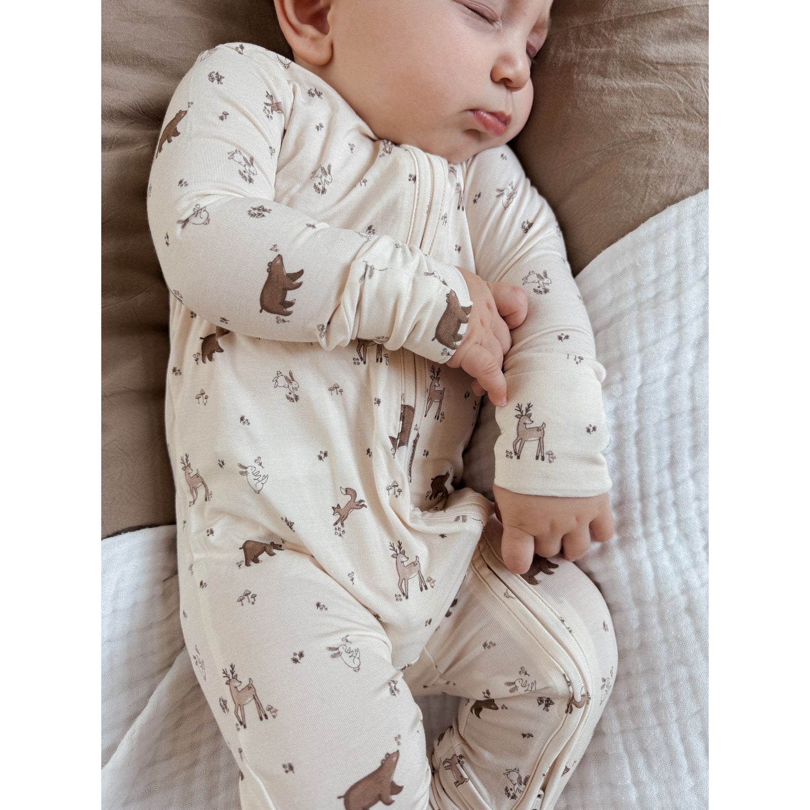 Woodland Forest Bamboo Jumpsuit