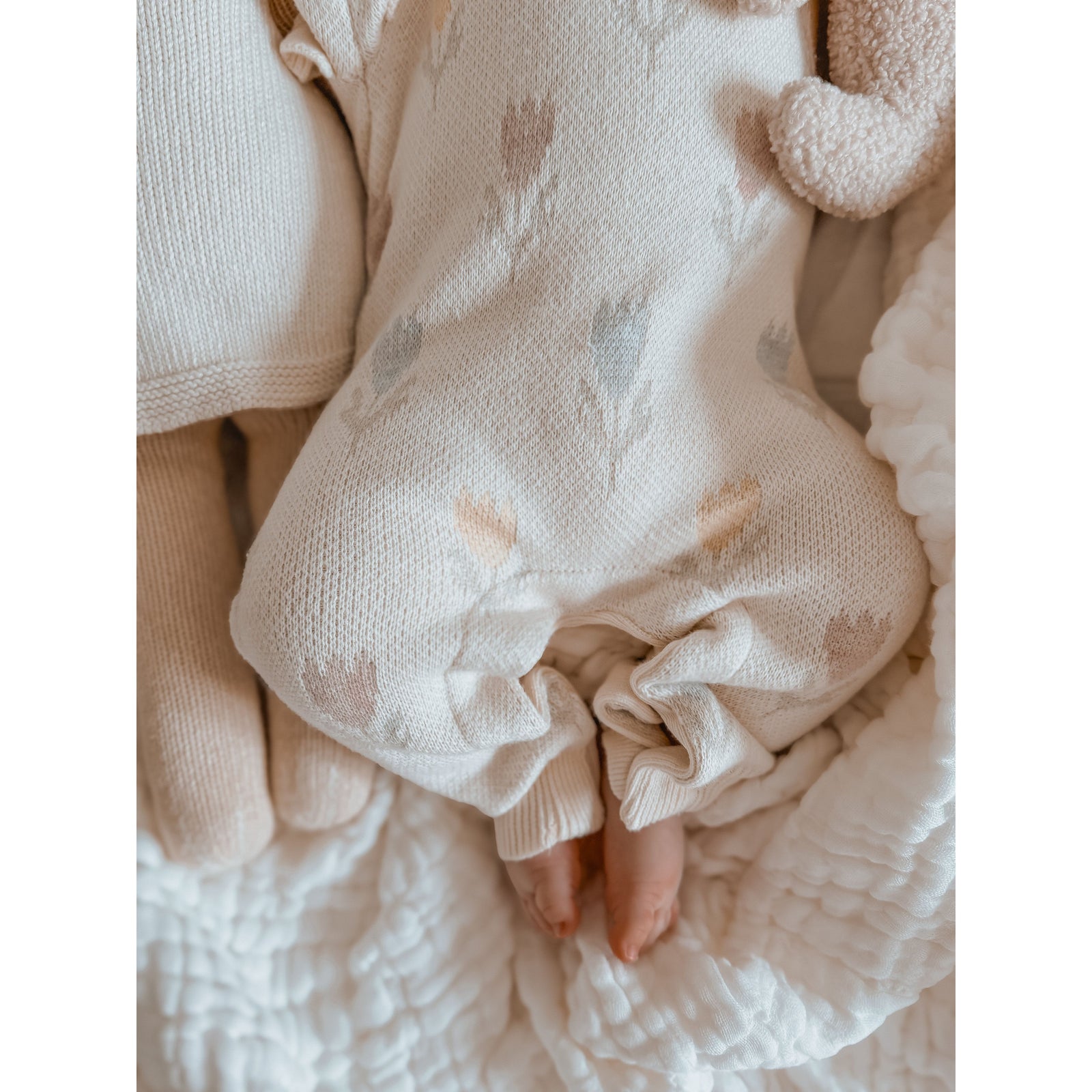 Luna + Luca Tulip Jacquard Jumpsuit