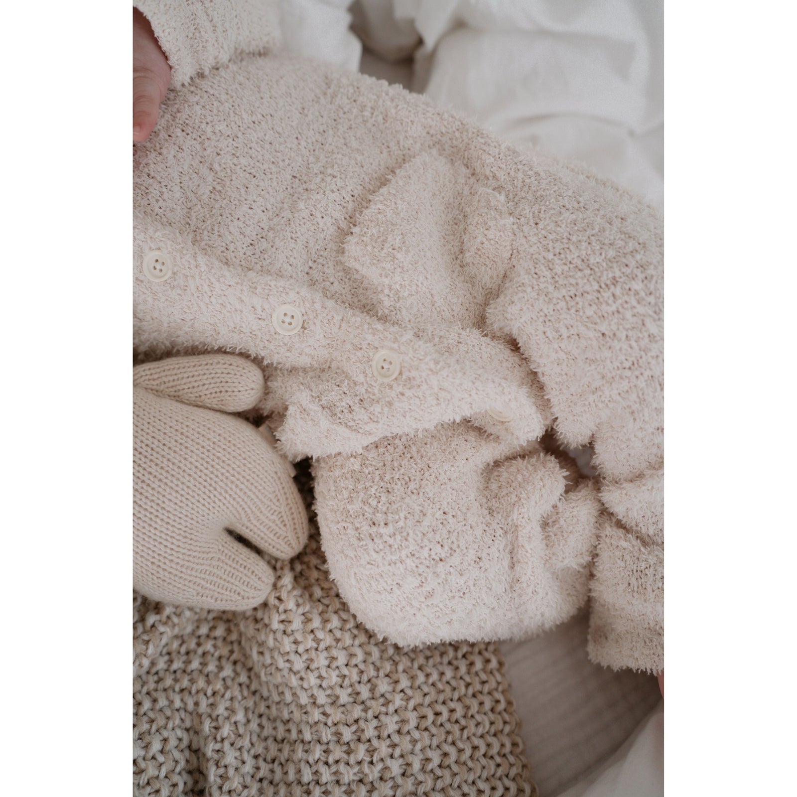 Luna + Luca Cozy Teddy Pocket Jumpsuit