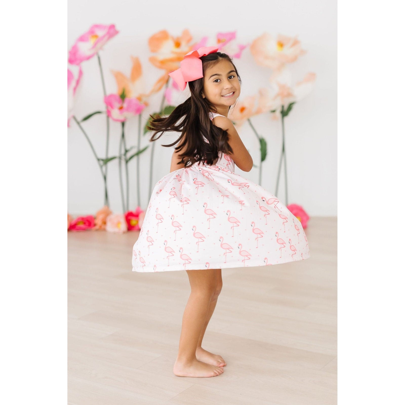 Pink Paradise Tank Twirl Dress