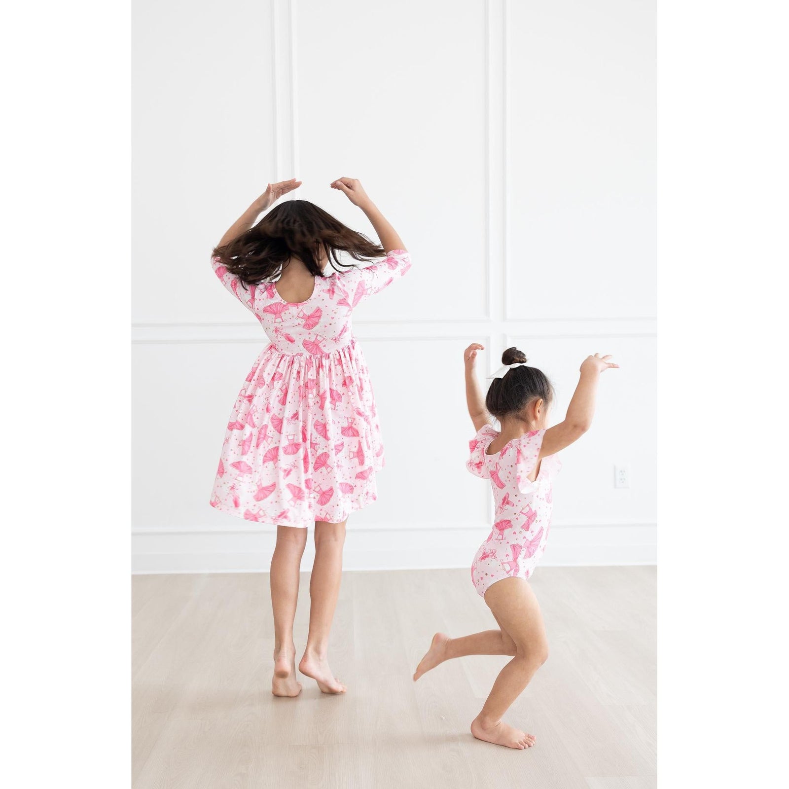 Pirouette 3/4 Sleeve Pocket Twirl Dress