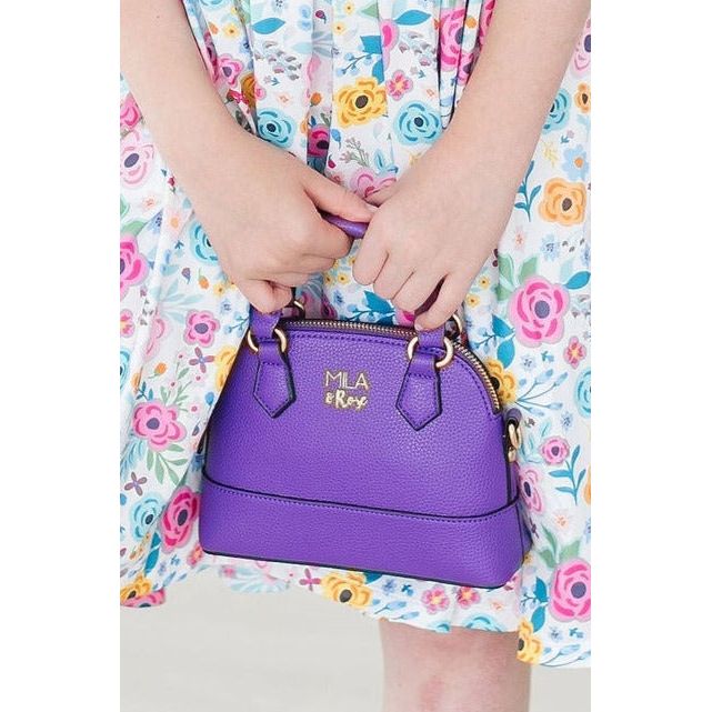 Purple Girl's Crossbody Purse