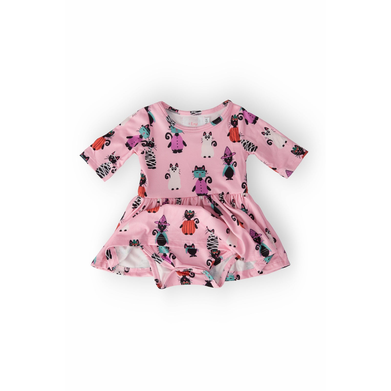 Purr-fectly Spooky Twirl Bodysuit
