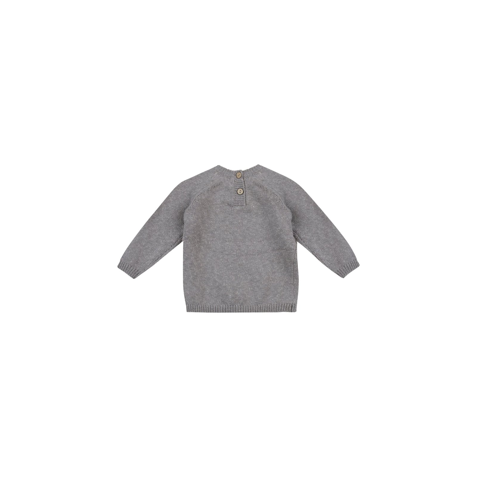 knit sweater || heathered lagoon