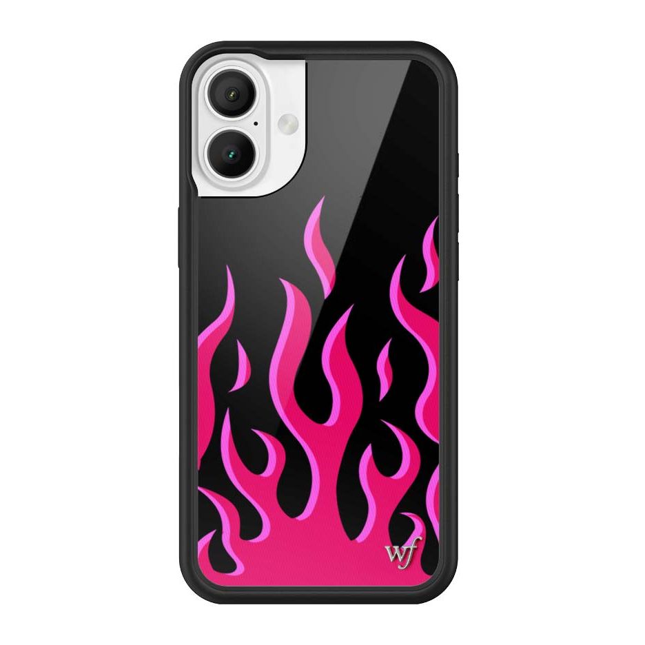 Flames | Black & Red iPhone Case