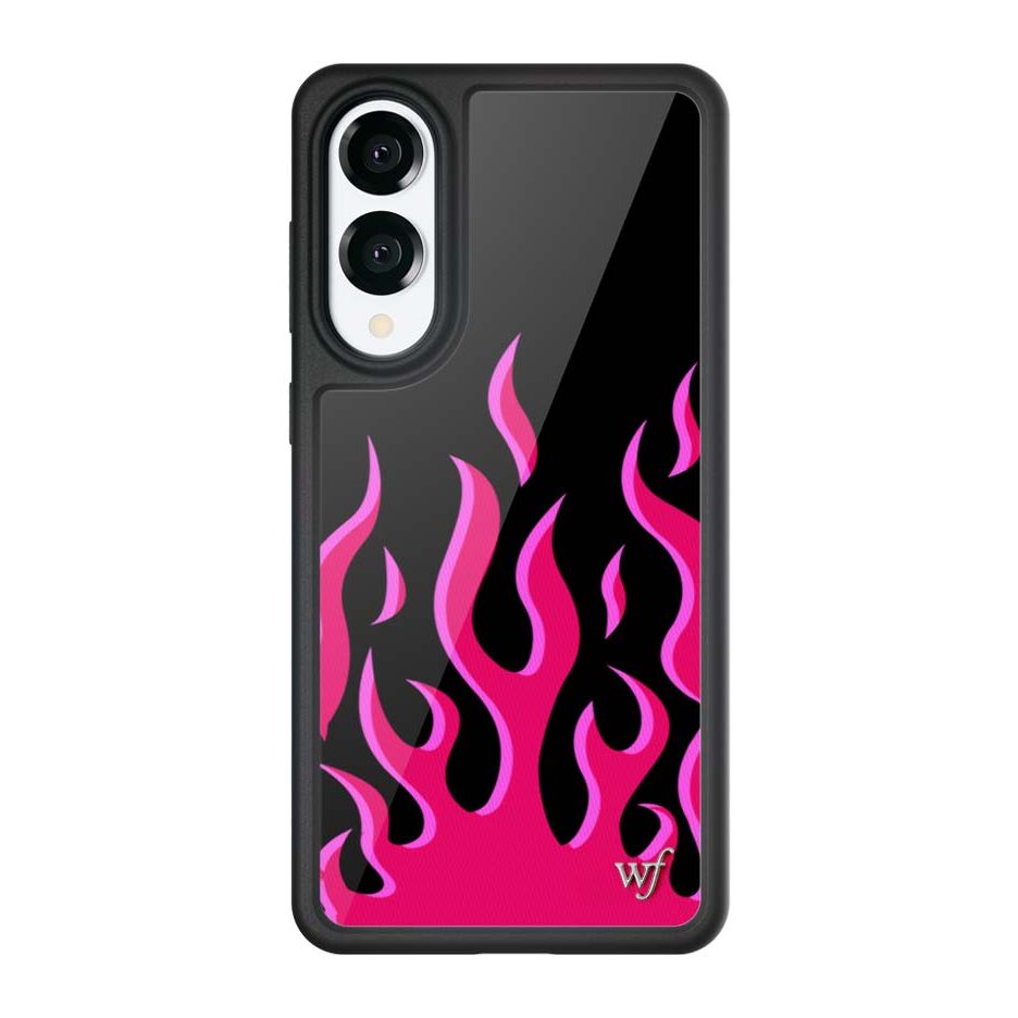Flames | Black & Red Samsung Galaxy Case
