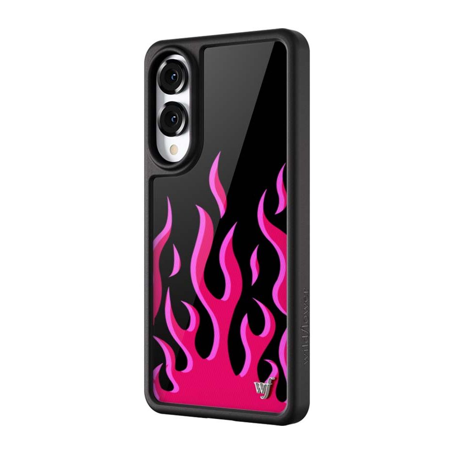Flames | Black & Red Samsung Galaxy Case