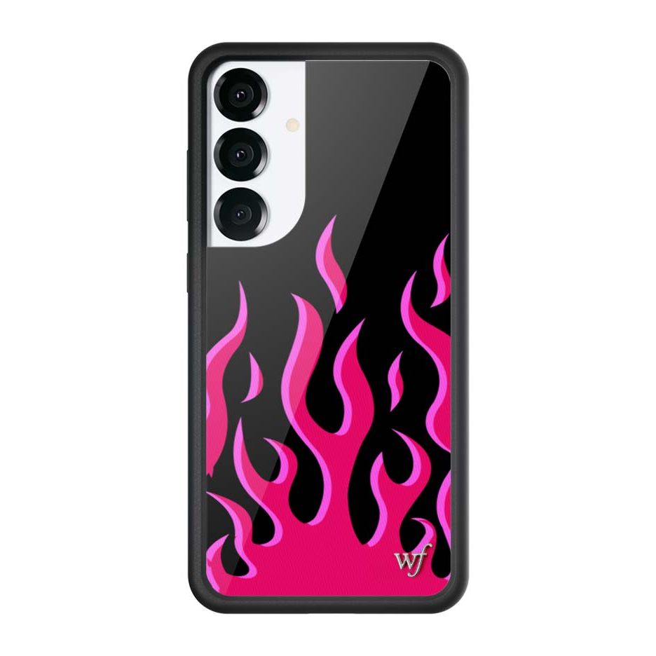 Flames | Black & Red Samsung Galaxy Case