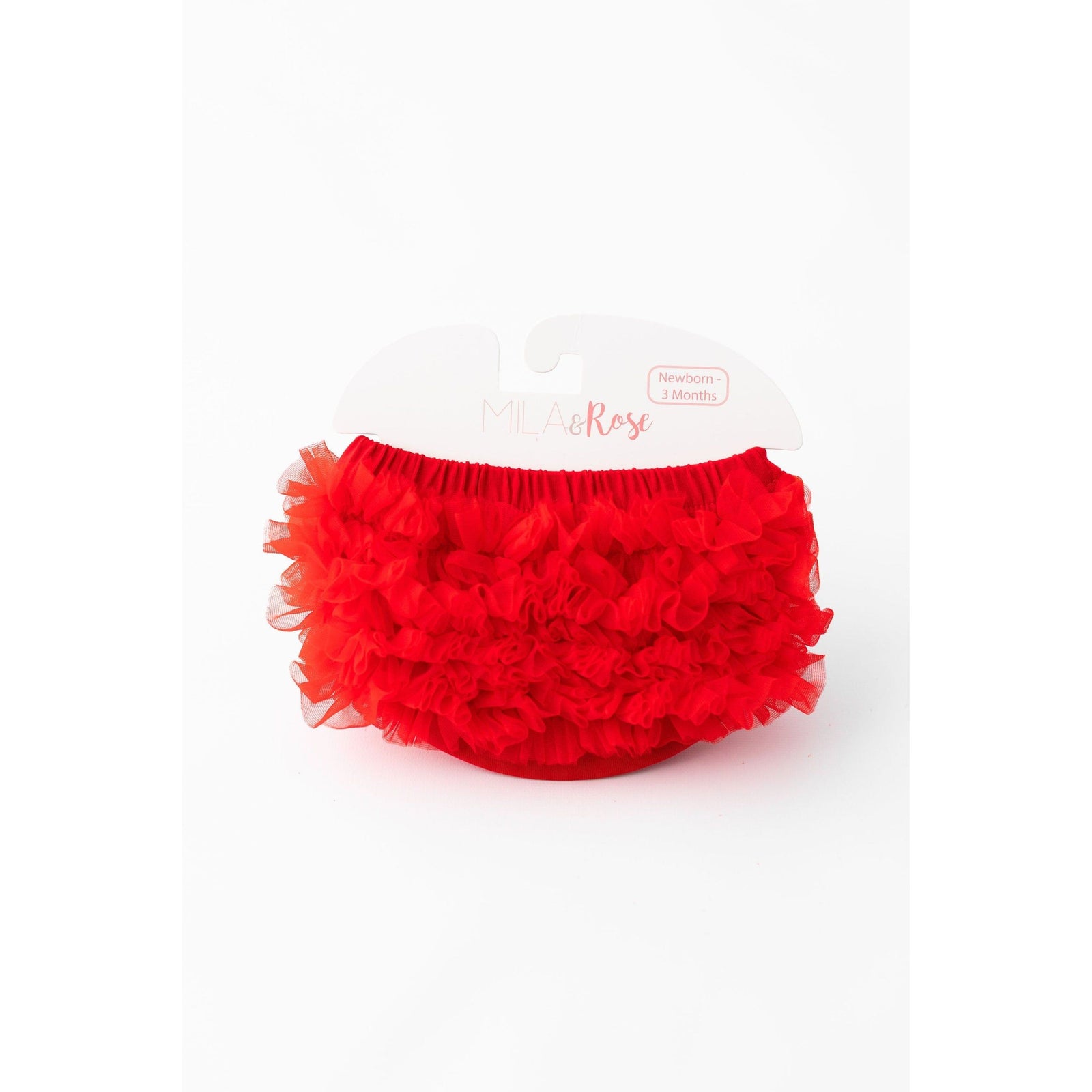 Red Ruffle Bum Bloomer