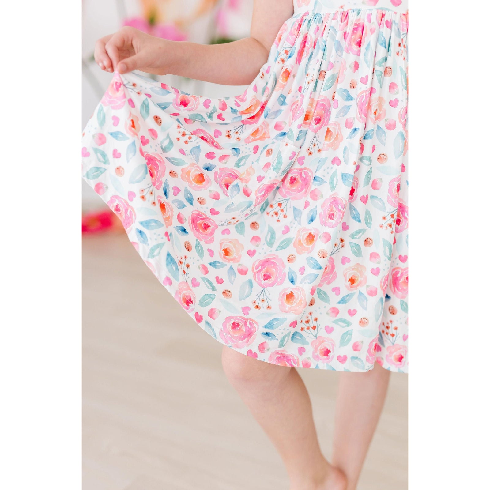 Rosettes S/S Pocket Twirl Dress