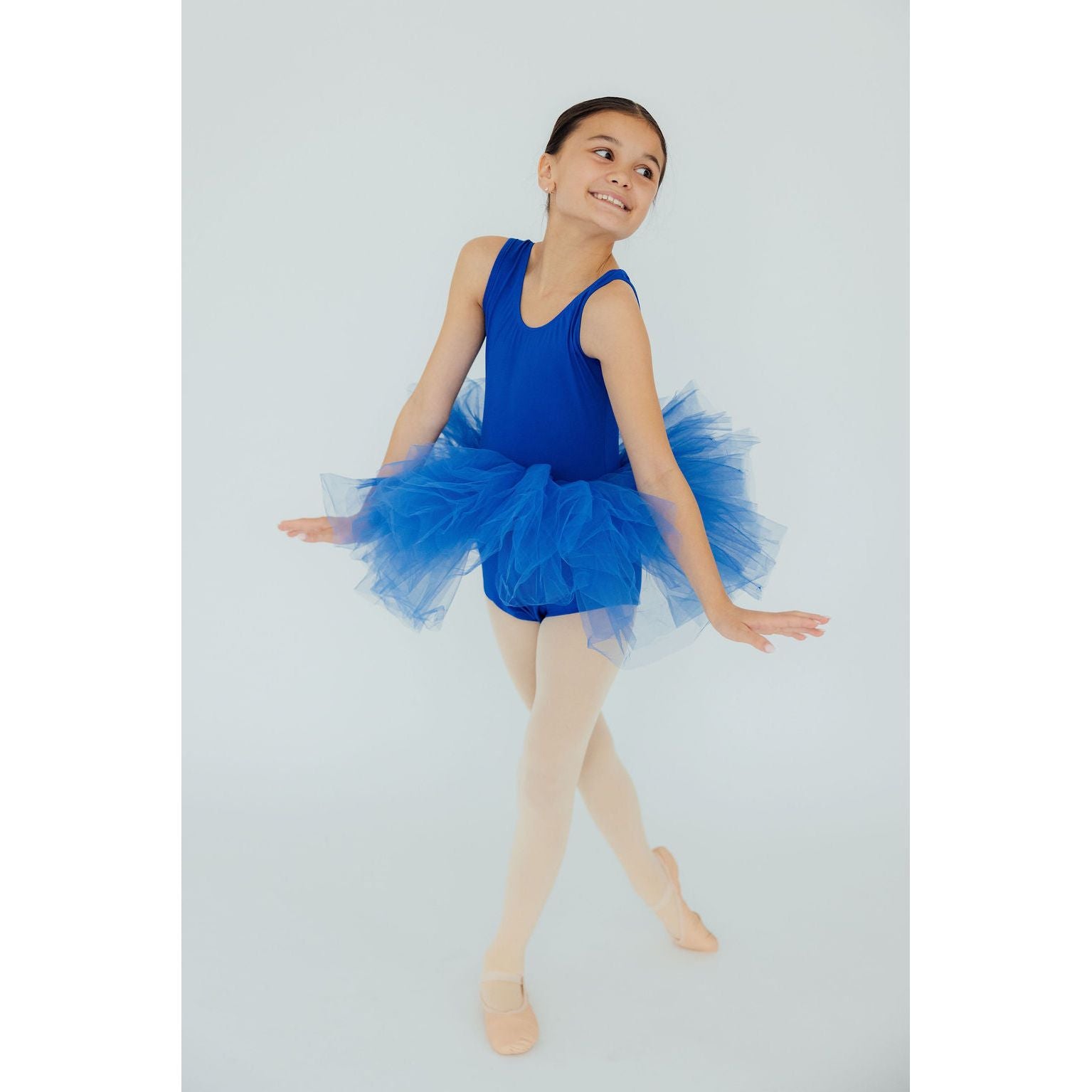 Royal Blue Tank Tutu Leotard
