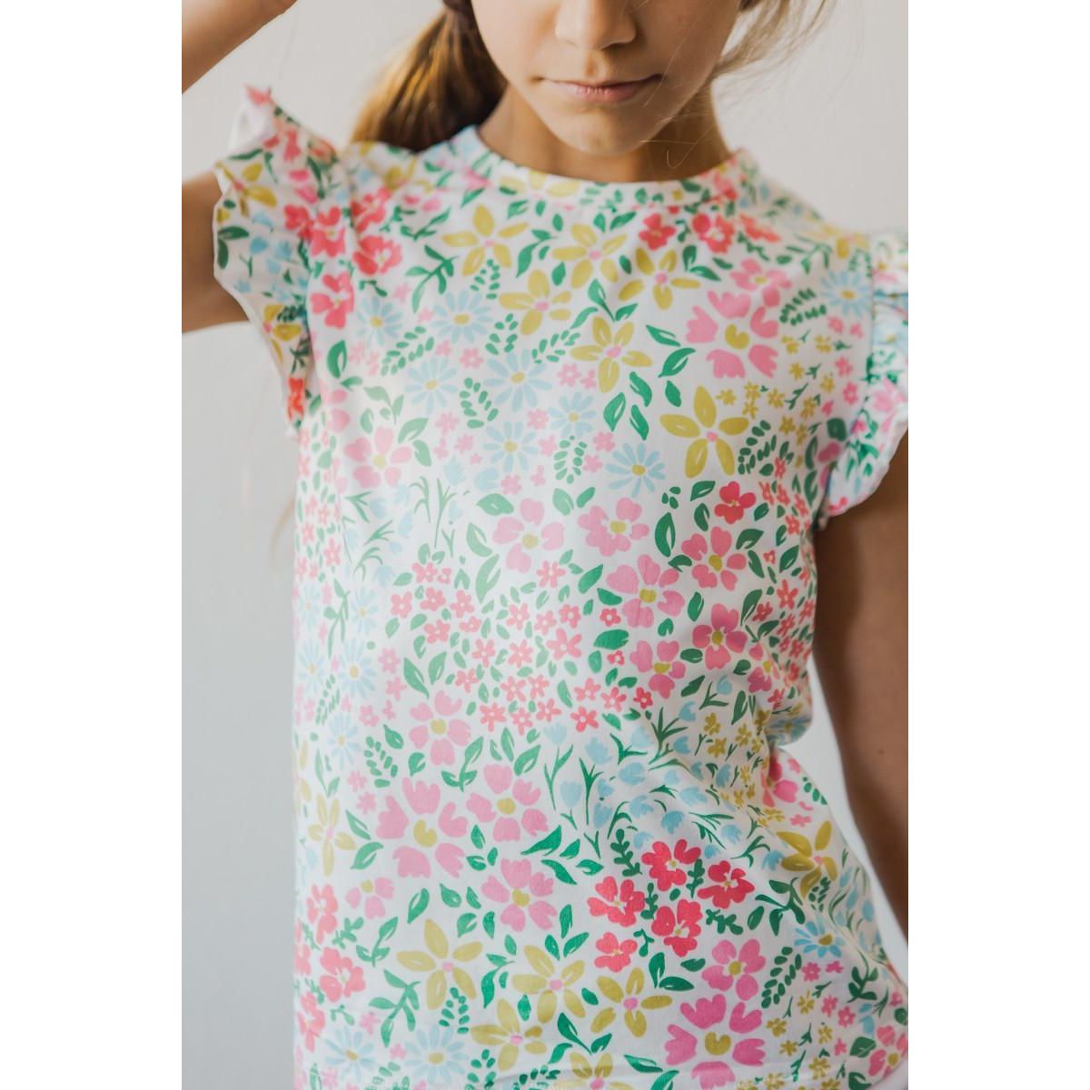 Daffodils S/S Ruffle Tee