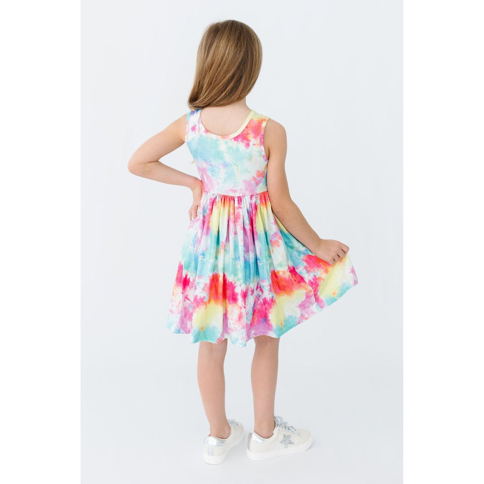 Far Out Tank Twirl Dress
