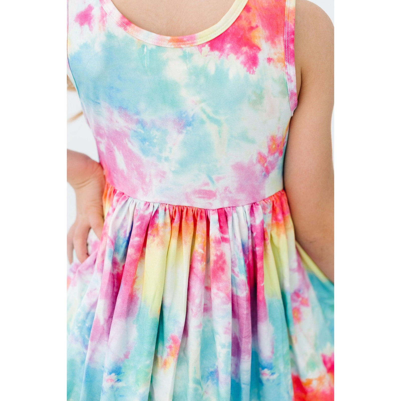 Far Out Tank Twirl Dress