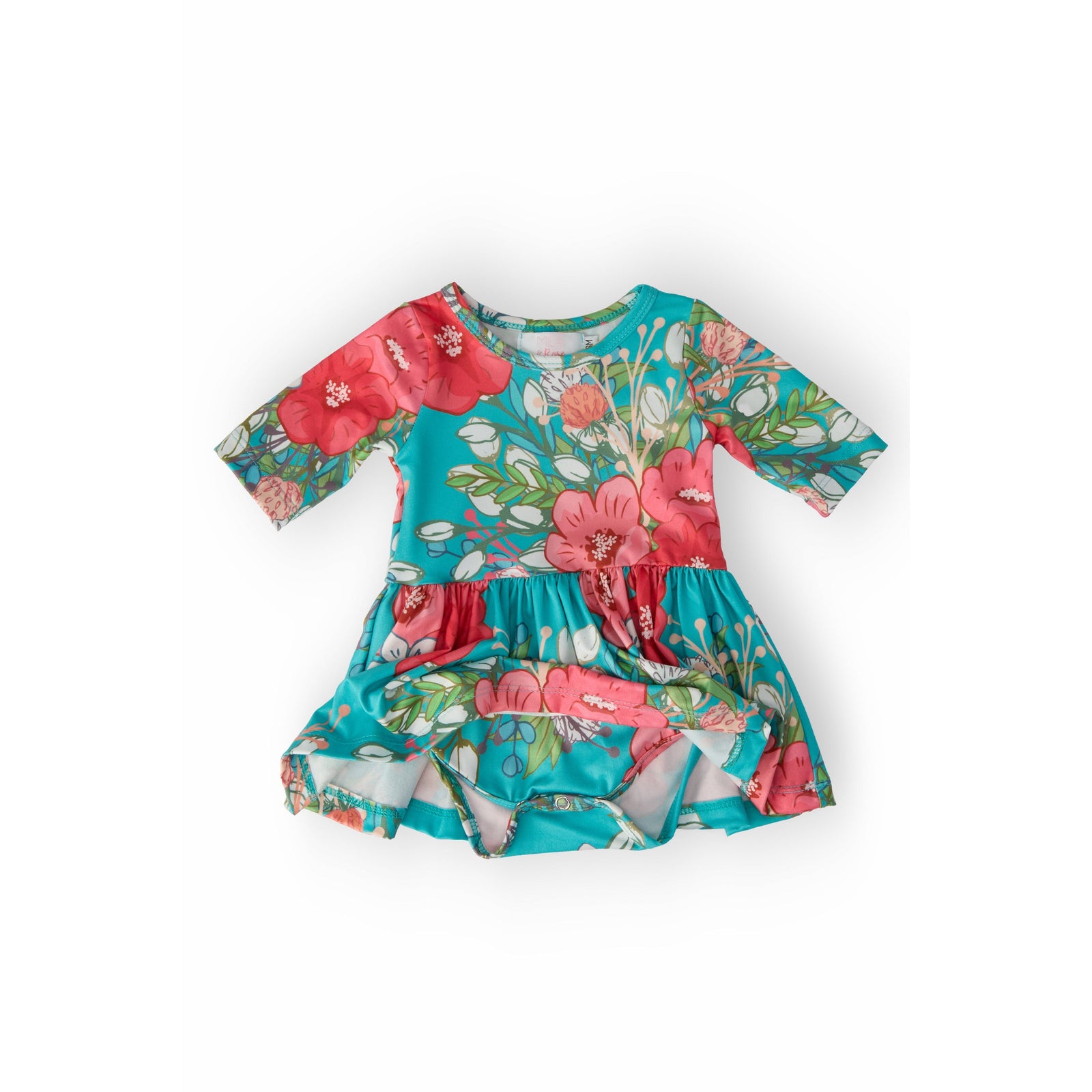 SALE After the Rain 3/4 Sleeve Twirl Bodysuit